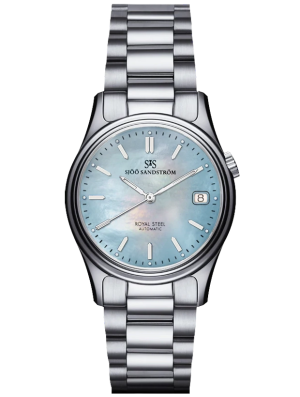 Sjöö Sandström Royal Steel Classic Automatic 36mm 008287, handla denna klocka online eller i butik hos klockmaster