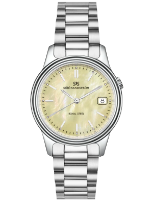 Sjöö Sandström Royal Steel Classic 32mm 008409, handla denna klocka online eller i butik hos klockmaster