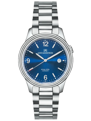 Sjöö Sandström Royal Steel Classic 41mm 009710, handla denna klocka online eller i butik hos klockmaster