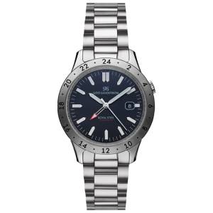 Sjöö Sandström Royal Steel Worldtimer 41mm 019979, handla denna klocka online eller i butik hos klockmaster