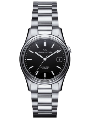 Sjöö Sandström Royal Steel Classic Automatic 36mm 020173, handla denna klocka online eller i butik hos klockmaster