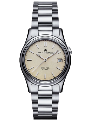 Sjöö Sandström Royal Steel Classic 36mm 020265, handla denna klocka online eller i butik hos klockmaster