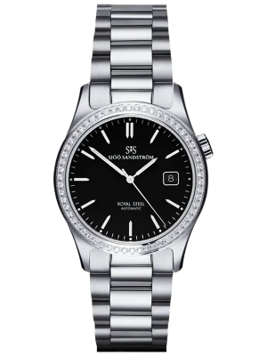 Sjöö Sandström Royal Steel Classic 36mm 020883, handla denna klocka online eller i butik hos klockmaster