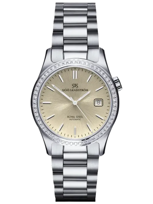 Sjöö Sandström Royal Steel Classic 36mm 020913, handla denna klocka online eller i butik hos klockmaster