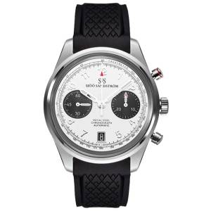 Sjöö Sandström Royal Steel Chronograph 40mm 021637, handla denna klocka online eller i butik hos klockmaster