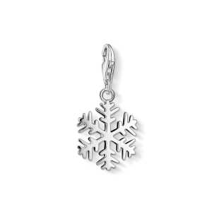 Thomas Sabo Charm Pendant Snowflake - Silver 0281-001-12, handla denna klocka online eller i butik hos klockmaster