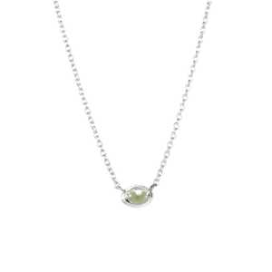 Efva Attling Halsband Love Bead - Silver/Grön 10-100-01569-4245, handla denna klocka online eller i butik hos klockmaster