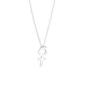 Efva Attling Halsband Women Queen - Silver 10-100-01930-4245, handla denna klocka online eller i butik hos klockmaster