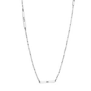 Efva Attling Långt Halsband Power Plates - Silver 10-100-01984-0000, handla denna klocka online eller i butik hos klockmaster
