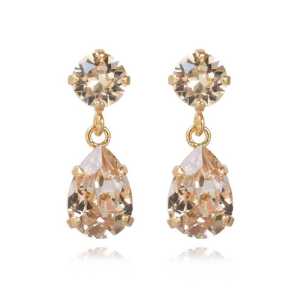 Caroline Svedbom Mini Drop Örhänge Guld och rosa  100000100319, handla denna klocka online eller i butik hos klockmaster