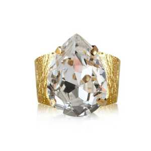 Caroline Svedbom Classic Drop Ring Guld  100018100115, handla denna klocka online eller i butik hos klockmaster
