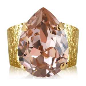 Caroline Svedbom Classic Drop Ring Guld och rosa  100018100615, handla denna klocka online eller i butik hos klockmaster