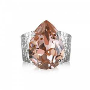 Caroline Svedbom Classic Drop Ring Silver och rosa  100019100615, handla denna klocka online eller i butik hos klockmaster
