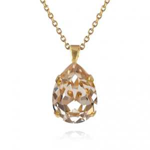 Caroline Svedbom Classic Drop Halsband Guld och rosa  100020100315, handla denna klocka online eller i butik hos klockmaster