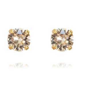 Caroline Svedbom Classic Stud Örhängen Guld och rosa  100023100344, handla denna klocka online eller i butik hos klockmaster