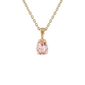Caroline Svedbom Petite Drop Halsband Guld och rosa  100167100601, handla denna klocka online eller i butik hos klockmaster
