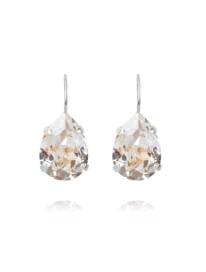 Caroline Svedbom Mini Drop Låsörhängen - Silver / Crystal 100375100101, handla denna klocka online eller i butik hos klockmaster