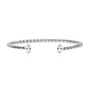 Caroline Svedbom Twisted Navettes Bra Silver  101066100101, handla denna klocka online eller i butik hos klockmaster