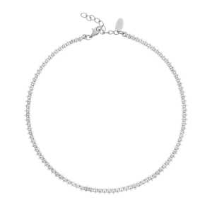 Caroline Svedbom Crystal Navette Halsband Rhodium Silver  101215100101, handla denna klocka online eller i butik hos klockmaster