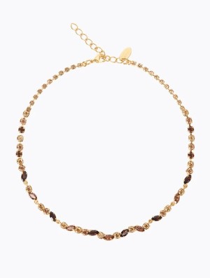 Caroline Svedbom Alelia Halsband - Guld / ReCreated Topaz Combo 102141139901, handla denna klocka online eller i butik hos klockmaster