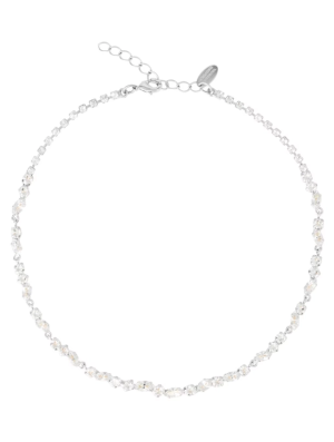 Caroline Svedbom Alelia Halsband - Silver/Crystal 102142100101, handla denna klocka online eller i butik hos klockmaster