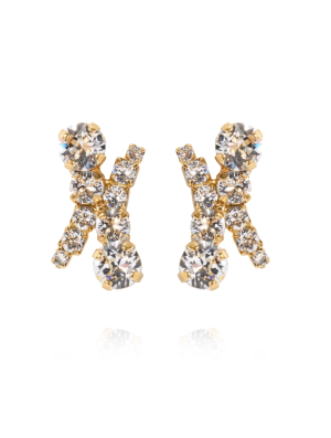 Caroline Svedbom Örhängen Halo Gold Crystal 102145100101, handla denna klocka online eller i butik hos klockmaster