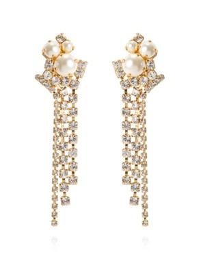 Caroline Svedbom Molly Statement Gold Pearl / Crystal 102149108201, handla denna klocka online eller i butik hos klockmaster