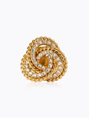 Caroline Svedbom Juliette Ring - Guld / Crystal 102161100101, handla denna klocka online eller i butik hos klockmaster