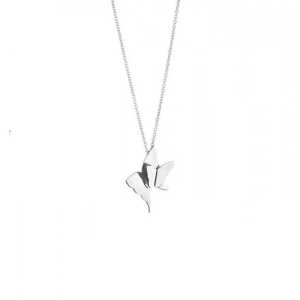 Efva Attling Halsband Miss Butterfly Pendant -Silver 11-100-00602-0000, handla denna klocka online eller i butik hos klockmaster