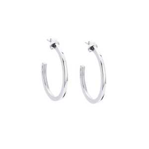 Efva Attling Örhängen Hoops - Silver 12-100-00040-0000, handla denna klocka online eller i butik hos klockmaster
