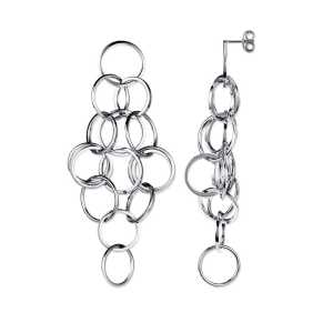 Efva Attling Örhängen Messy Ring - Silver 12-100-02360-0000, handla denna klocka online eller i butik hos klockmaster
