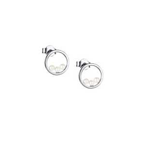 Efva Attling Örhängen Little Roller Coaster – Silver/Vit 12-100-02375-0000, handla denna klocka online eller i butik hos klockmaster