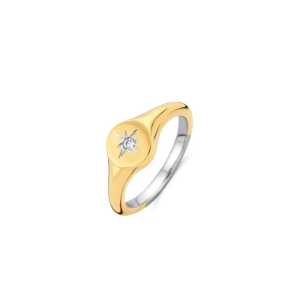 Ti Sento Milano Ring Gilded - Guld  12199ZY/54, handla denna klocka online eller i butik hos klockmaster