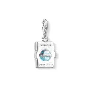 Thomas Sabo Charm Pendant Passport 1233-007-17, handla denna klocka online eller i butik hos klockmaster