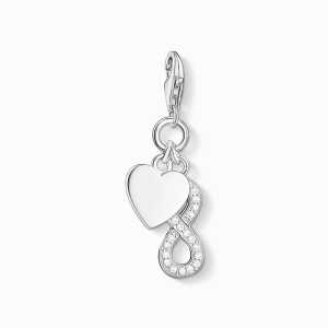 Thomas Sabo Charm Pendant Heart With Infinity 1248-051-14, handla denna klocka online eller i butik hos klockmaster