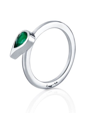 Efva Attling Sparkle Of Life Ring 17,5mm Grön/Silver 13-100-02445-1750, handla denna klocka online eller i butik hos klockmaster