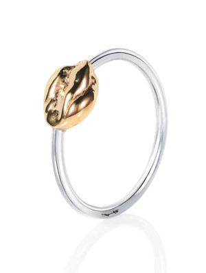 Efva Attling Nugget Ring 17,5mm Guld/Silver 13-109-02435-1750, handla denna klocka online eller i butik hos klockmaster