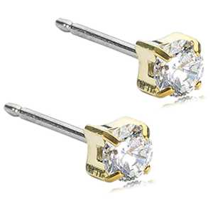Blomdahl GT Tiffany 4 mm, CZ White 15-1303-30, handla denna klocka online eller i butik hos klockmaster