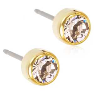 Blomdahl Örhängen Bezel 5mm - Guld 15-1324-01, handla denna klocka online eller i butik hos klockmaster
