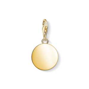 Thomas Sabo Charm Pendant Disc – Guld 1637-413-39, handla denna klocka online eller i butik hos klockmaster