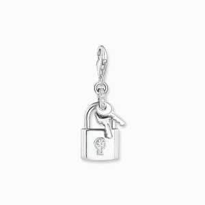Thomas Sabo Charm Pendant Hänglås - Silver 1875-051-14, handla denna klocka online eller i butik hos klockmaster
