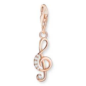 Thomas Sabo Charm Pendant Klav - Rosé 1899-416-14, handla denna klocka online eller i butik hos klockmaster