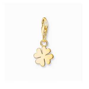 Thomas Sabo Charm Pendant Fyrklöver - Guld 1991-413-39, handla denna klocka online eller i butik hos klockmaster
