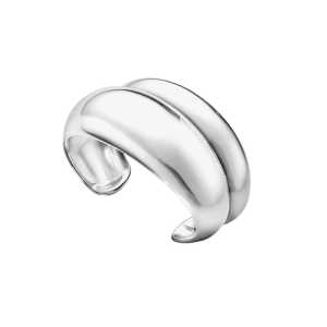 Georg Jensen Armband Curve Medium Bangle – Silver  20000026000L, handla denna klocka online eller i butik hos klockmaster