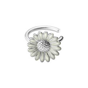Georg Jensen Daisy Öronmanschett - Vit 20001130, handla denna klocka online eller i butik hos klockmaster