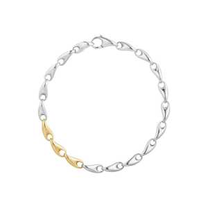 Georg Jensen Armband Reflect Slim - Silver/Guld 20001182000M, handla denna klocka online eller i butik hos klockmaster