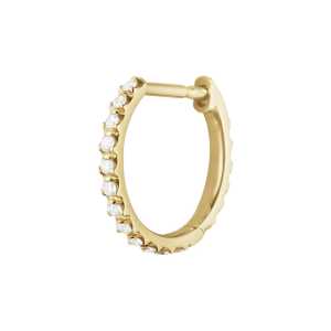 Georg Jensen Signature Earhoop Guld  20001304, handla denna klocka online eller i butik hos klockmaster