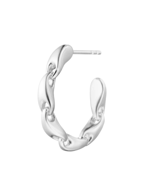 Georg Jensen Reflect Kedjeörhänge, Hoop, Enkel, Höger - Silver 20001516, handla denna klocka online eller i butik hos klockmaster