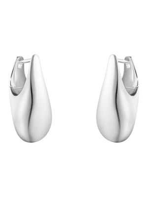 Georg Jensen Örhängen Small Reflect - Silver 20001972, handla denna klocka online eller i butik hos klockmaster