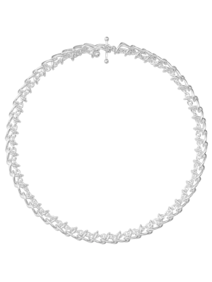 Georg Jensen Halsband Weft - Silver 2000203100ML, handla denna klocka online eller i butik hos klockmaster